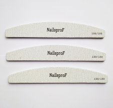 Пилка NailsProf "Premium"  Files 100 грит 1 штука