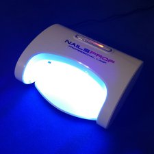  Акция!!!Hybrid Mix-LED гелевая лампа  Nailsprof  "Wall-E" белая 