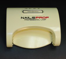 Акция!!!Hybrid Mix-LED Гелевая лампа Nailsprof "Wall-E" пастельно-жёлтая 