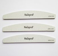 Пилка NailsProf "Premium" Files 150 грит 25 штук 