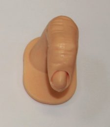 Палец-муляж для наращивания ногтей на типсах